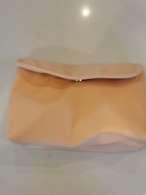 Free With Purchase Peach Fold-Over Clutch Bag - Women's Accessory